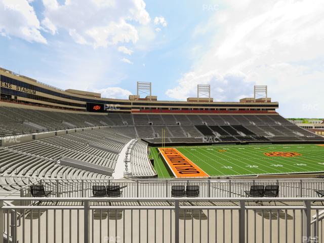 Boone Pickens Stadium - Section 212 Seat View