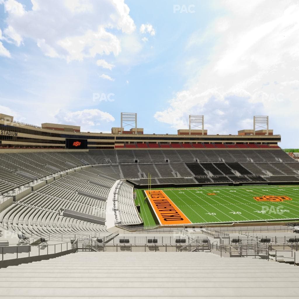 Boone Pickens Stadium - Section 212 Seat View