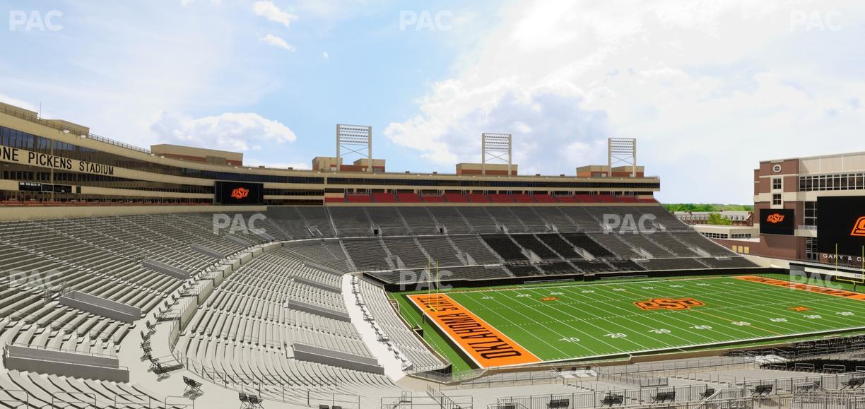 Boone Pickens Stadium - Section 213 Seat View