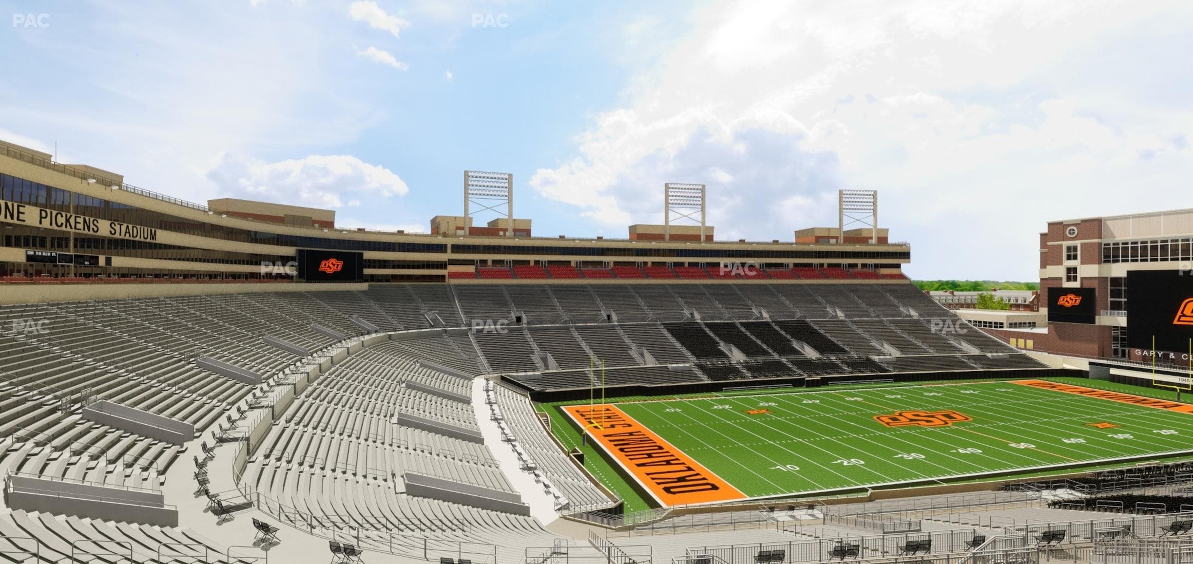 Boone Pickens Stadium - Section 213 Seat View