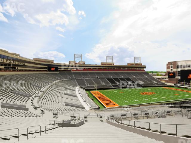 Boone Pickens Stadium - Section 213 Seat View Boone Pickens Stadium - Section 213 Seat View