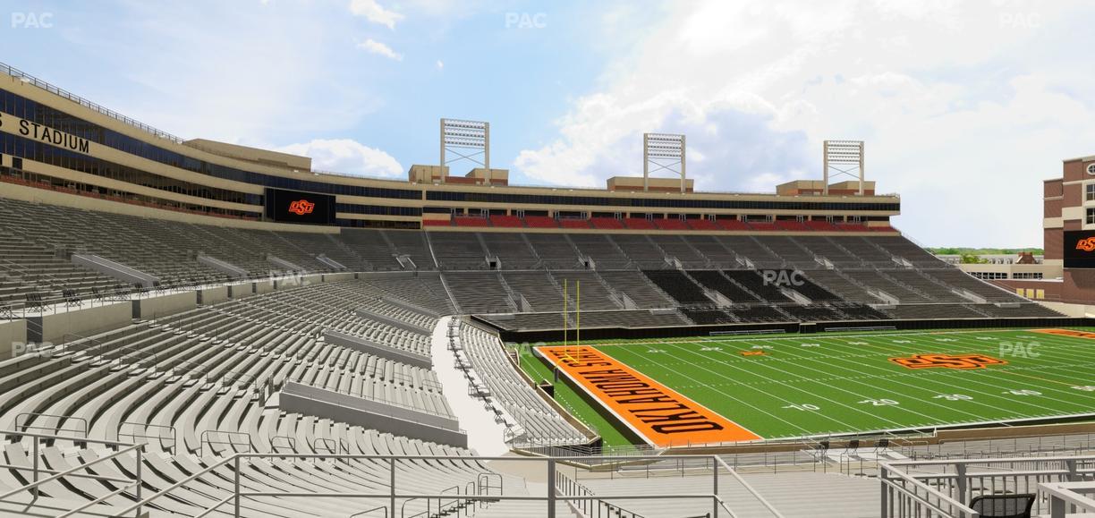 Boone Pickens Stadium - Section 213 Seat View