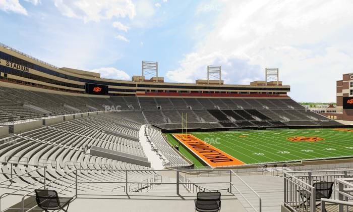 Boone Pickens Stadium - Section 213 Seat View