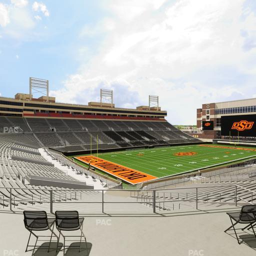 Boone Pickens Stadium - Section 214 Seat View