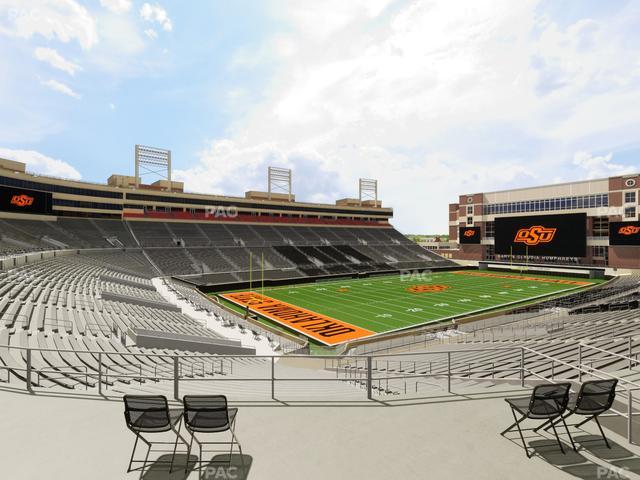 Boone Pickens Stadium - Section 214 Seat View