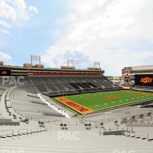 Boone Pickens Stadium - Section 214 Seat View
