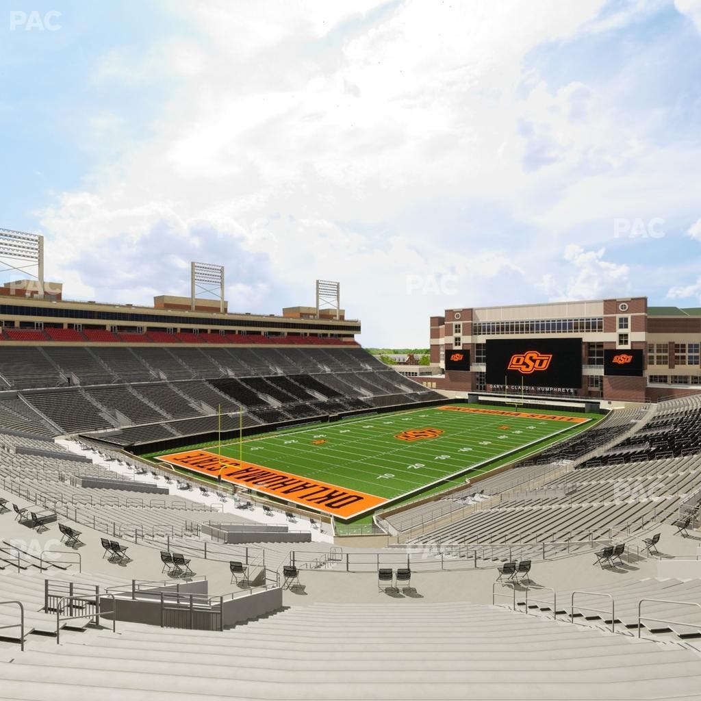 Boone Pickens Stadium - Section 215 Seat View