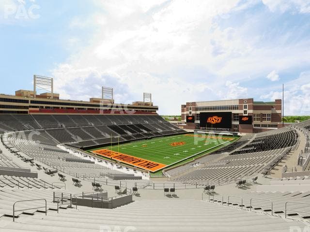 Boone Pickens Stadium - Section 215 Seat View