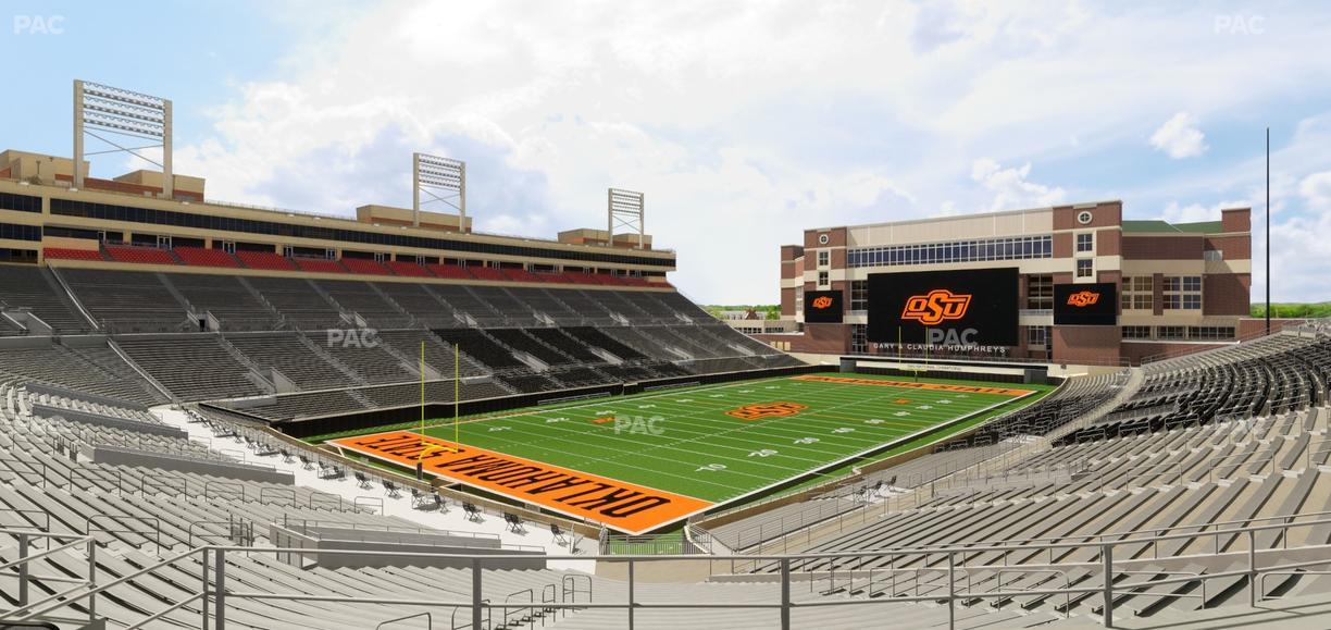 Boone Pickens Stadium - Section 215 Seat View