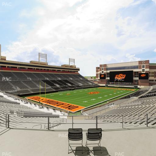 Boone Pickens Stadium - Section 215 Seat View