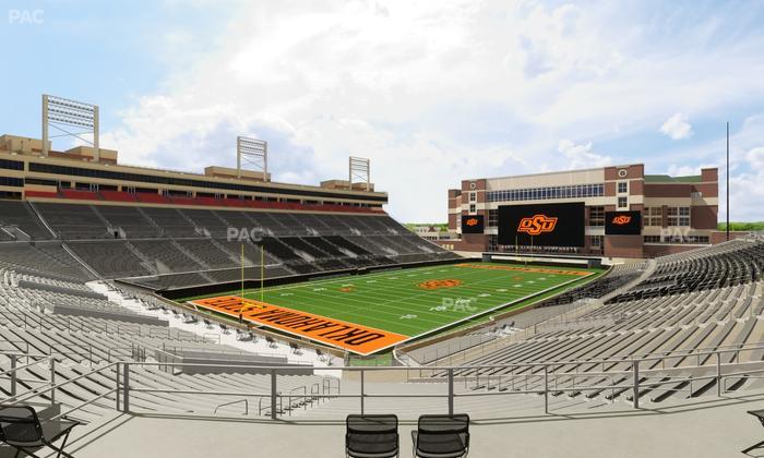 Boone Pickens Stadium - Section 215 Seat View