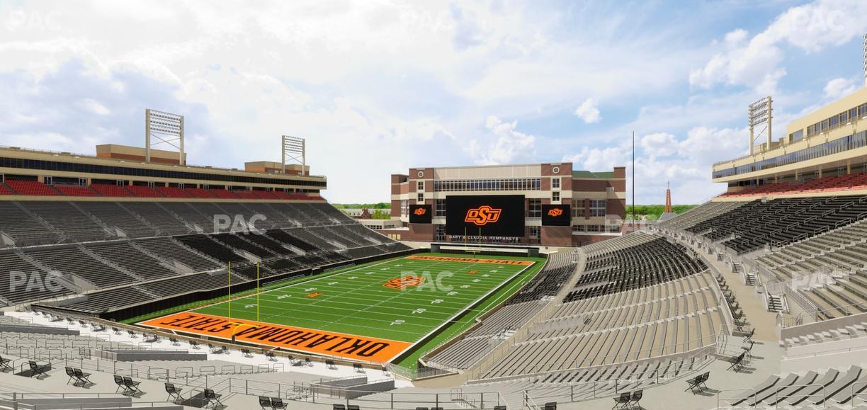 Boone Pickens Stadium - Section 216 Seat View