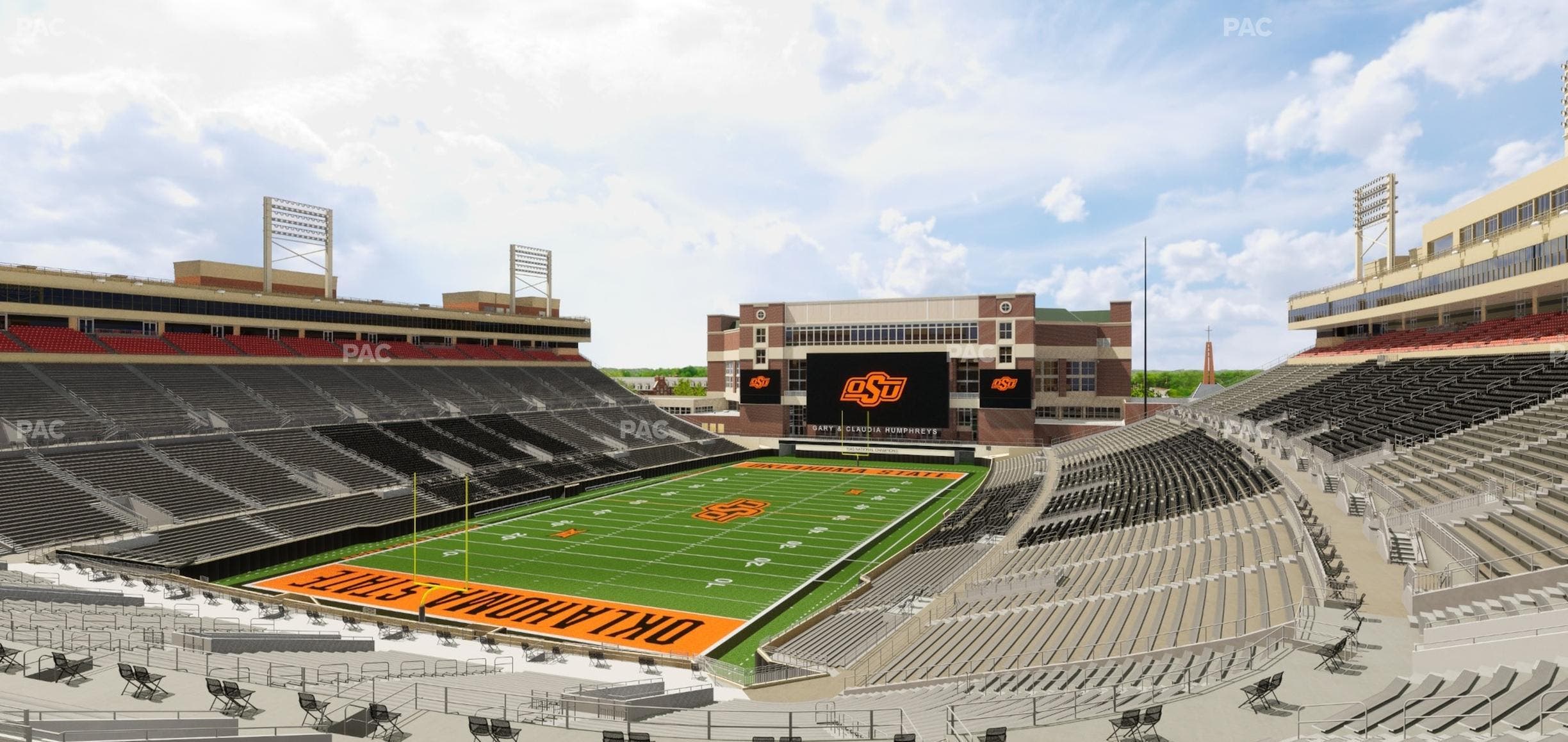 Boone Pickens Stadium - Section 216 Seat View