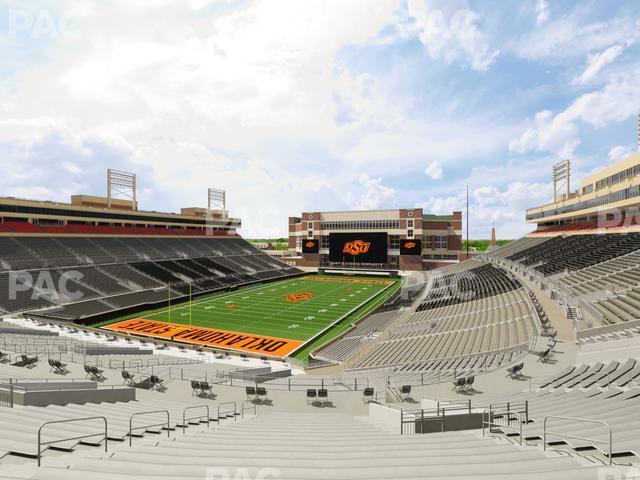 Boone Pickens Stadium - Section 216 Seat View Boone Pickens Stadium - Section 216 Seat View