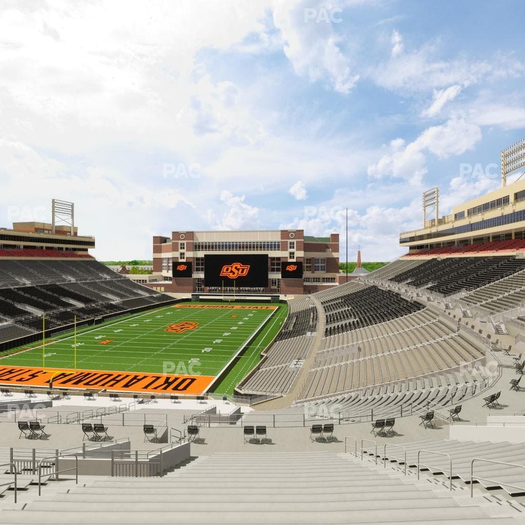 Boone Pickens Stadium - Section 217 Seat View