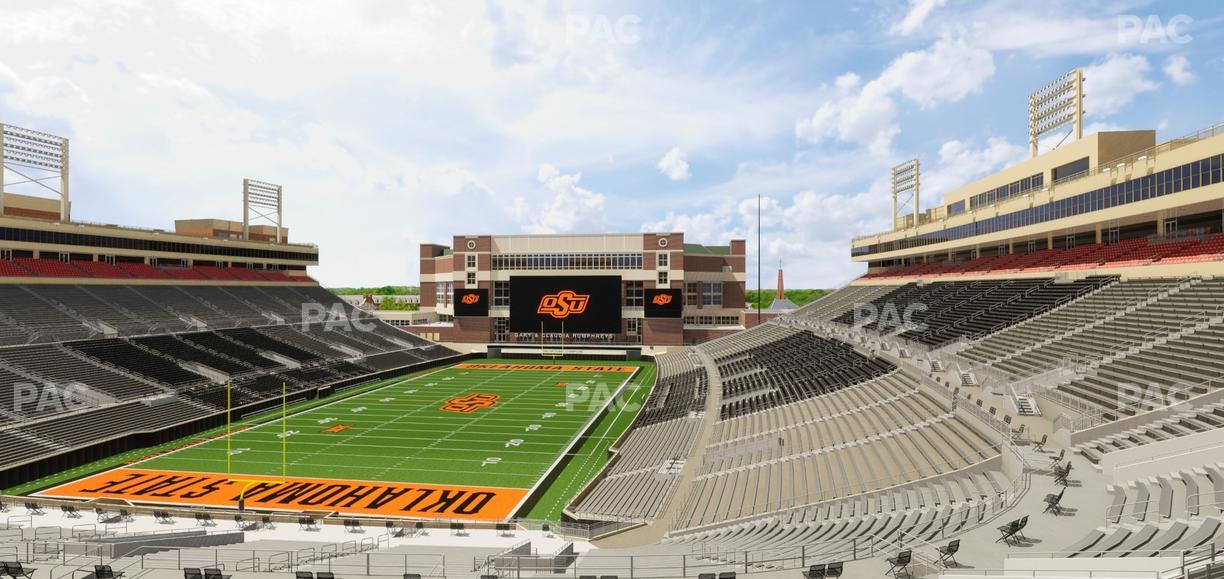 Boone Pickens Stadium - Section 217 Seat View