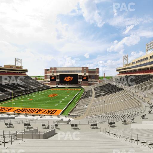 Boone Pickens Stadium - Section 217 Seat View