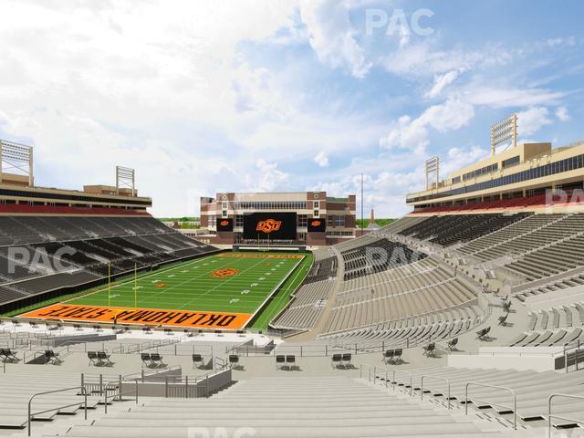 Boone Pickens Stadium - Section 217 Seat View Boone Pickens Stadium - Section 217 Seat View