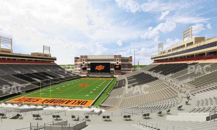 Boone Pickens Stadium - Section 217 Seat View