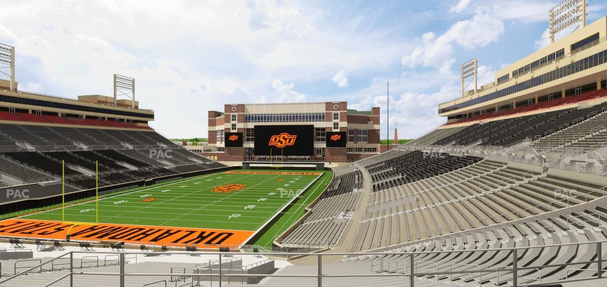 Boone Pickens Stadium - Section 217 Seat View