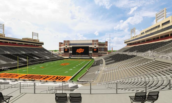 Boone Pickens Stadium - Section 217 Seat View