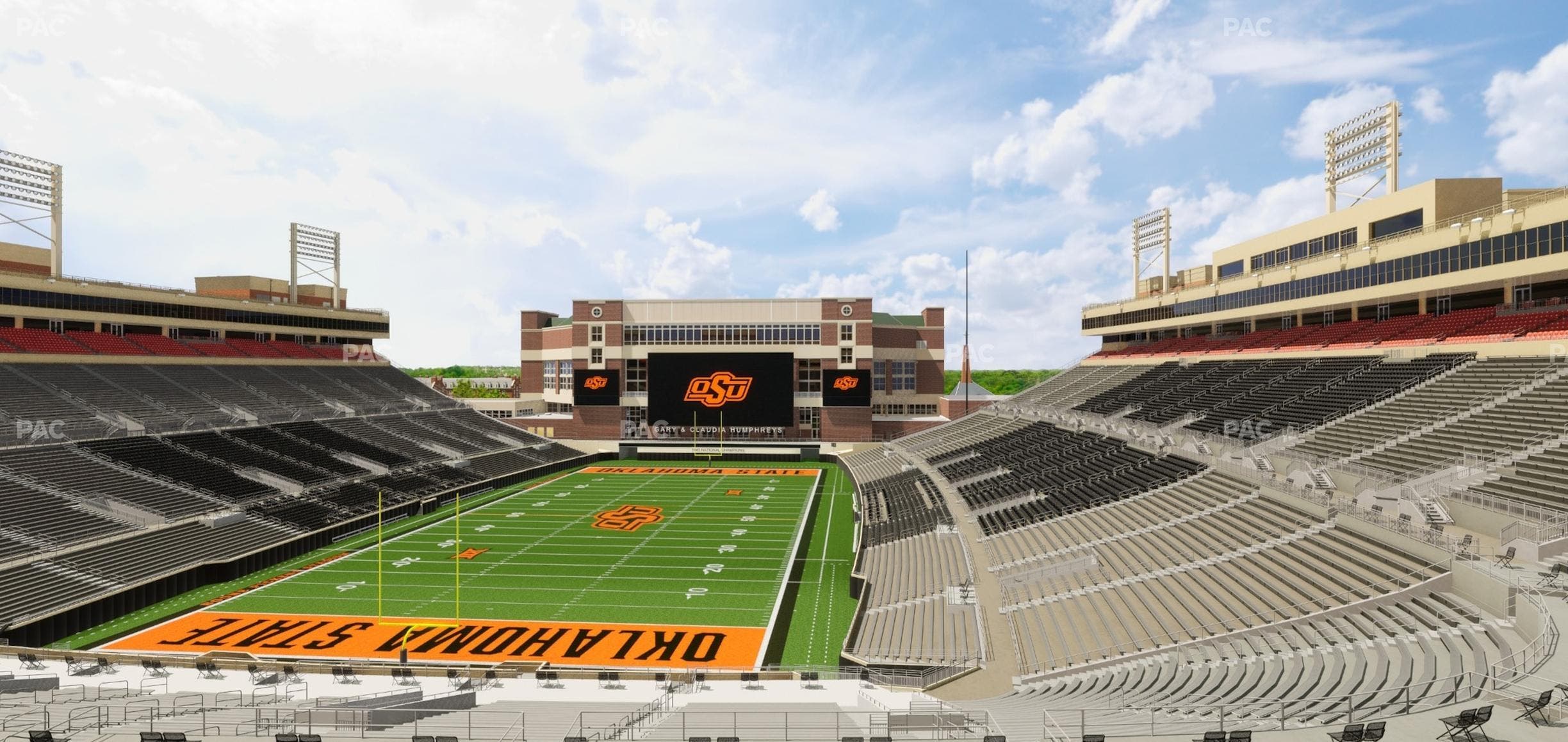 Boone Pickens Stadium - Section 218 Seat View