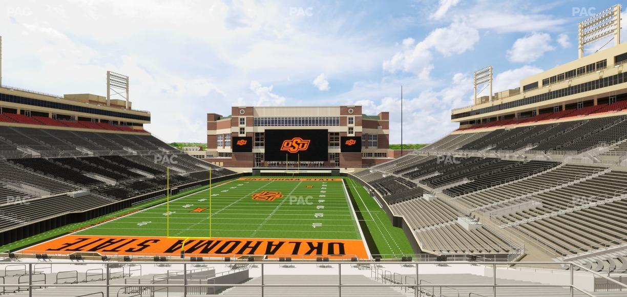 Boone Pickens Stadium - Section 219 Seat View