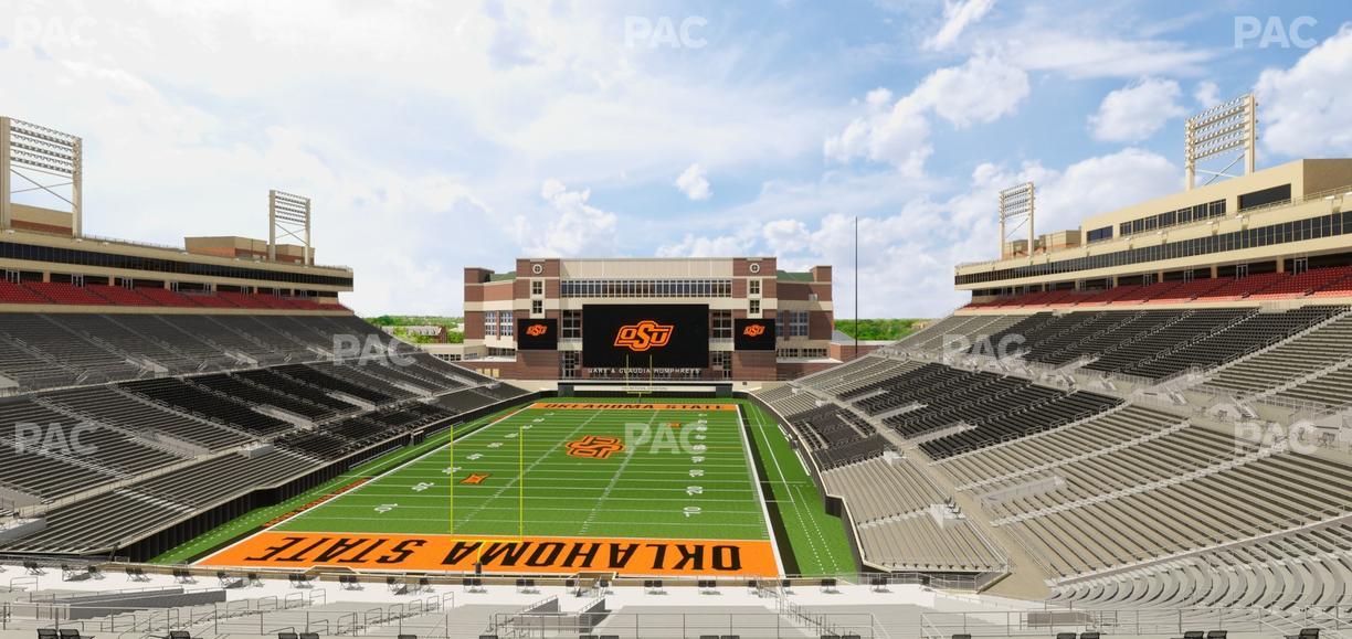 Boone Pickens Stadium - Section 219 Seat View