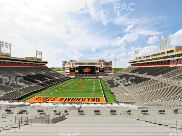Boone Pickens Stadium - Section 219 Seat View Boone Pickens Stadium - Section 219 Seat View