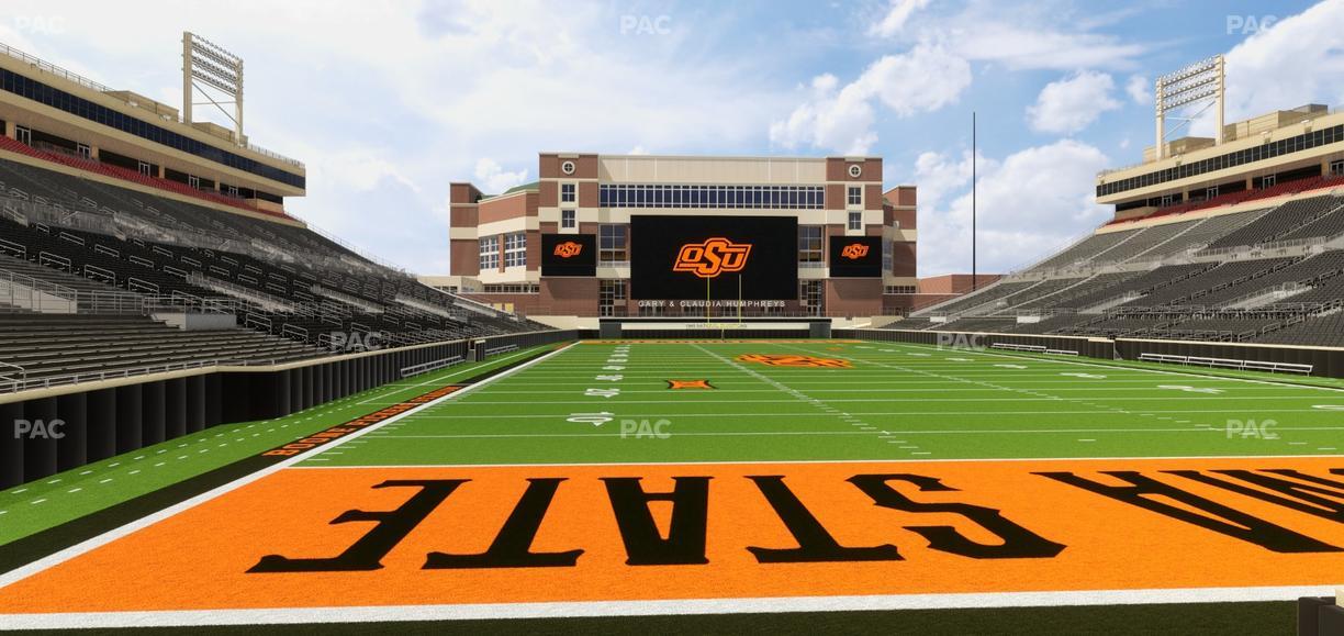 Boone Pickens Stadium - Section 22 Seat View