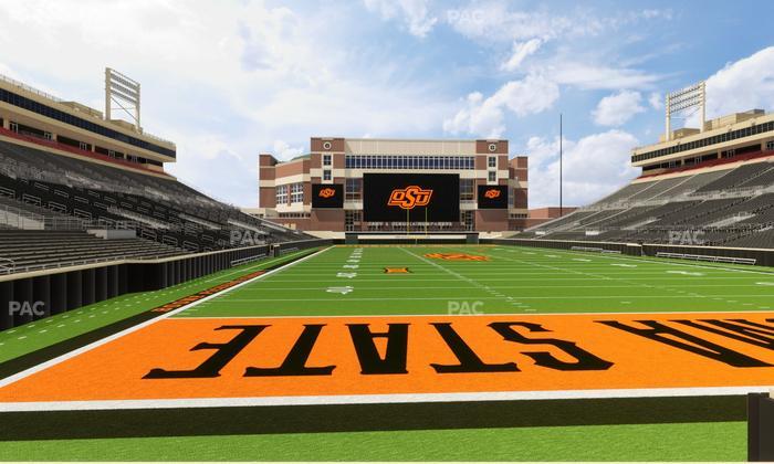 Boone Pickens Stadium - Section 22 Seat View