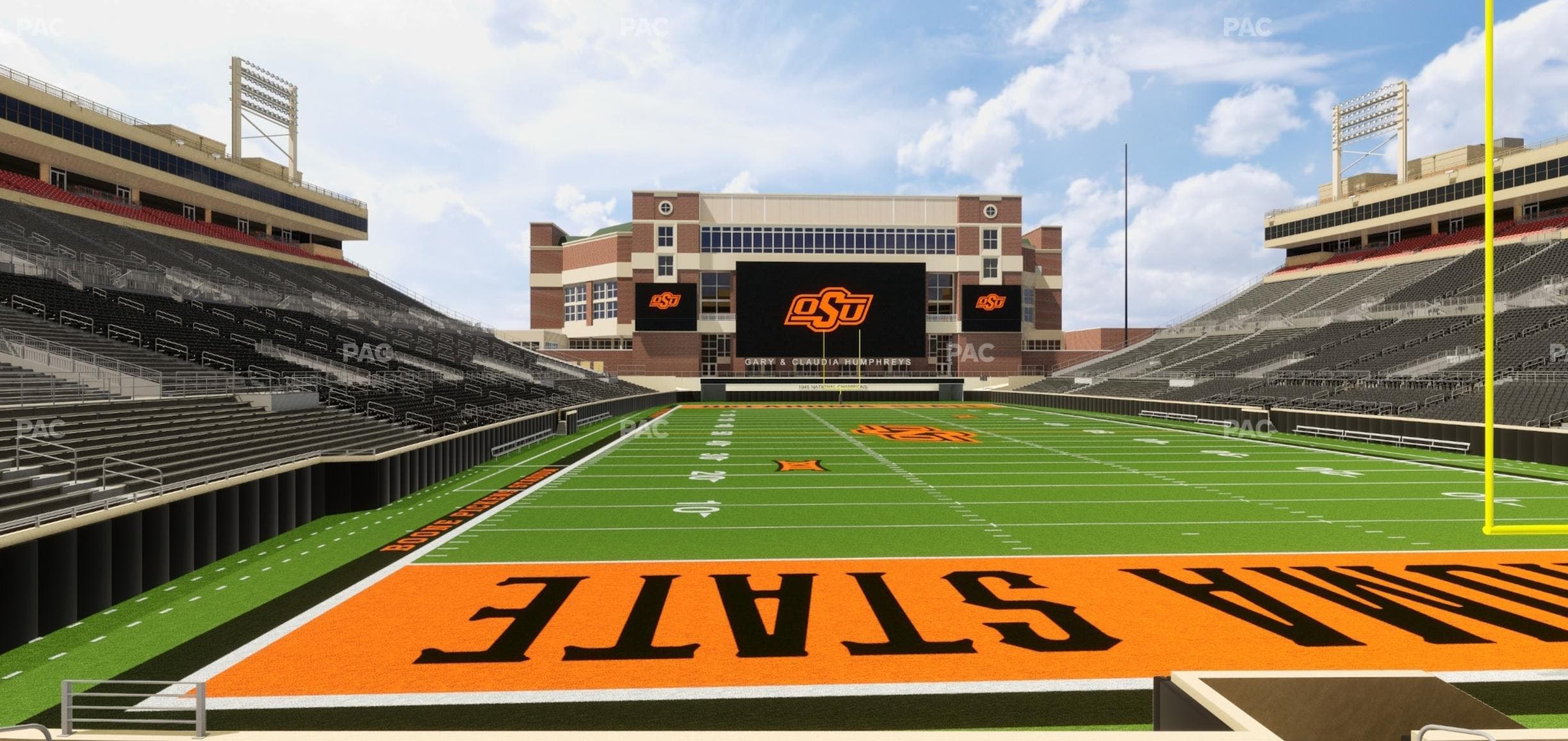 Boone Pickens Stadium - Section 22 Seat View