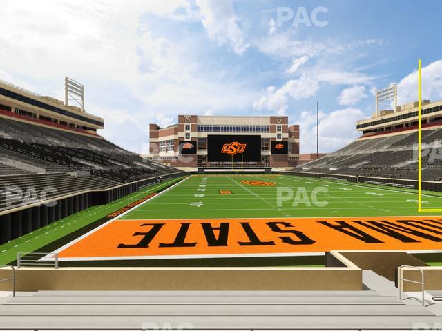 Boone Pickens Stadium - Section 22 Seat View Boone Pickens Stadium - Section 22 Seat View