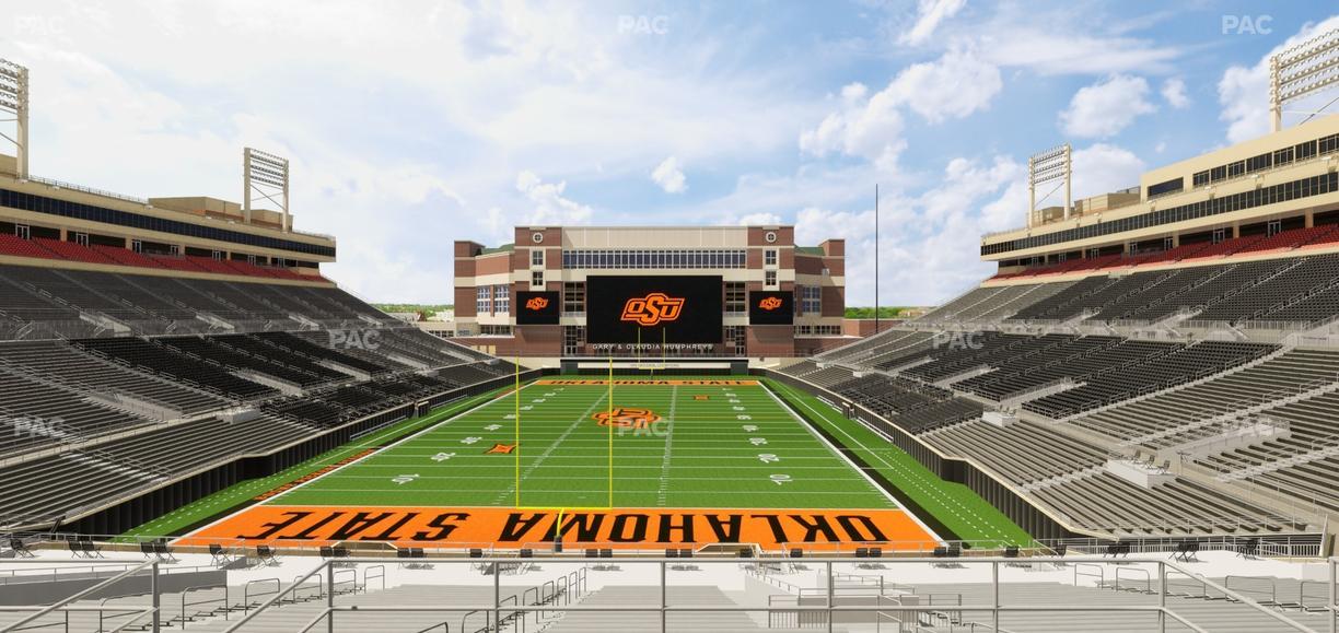 Boone Pickens Stadium - Section 220 Seat View