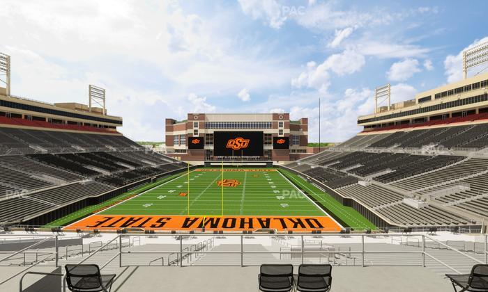 Boone Pickens Stadium - Section 220 Seat View