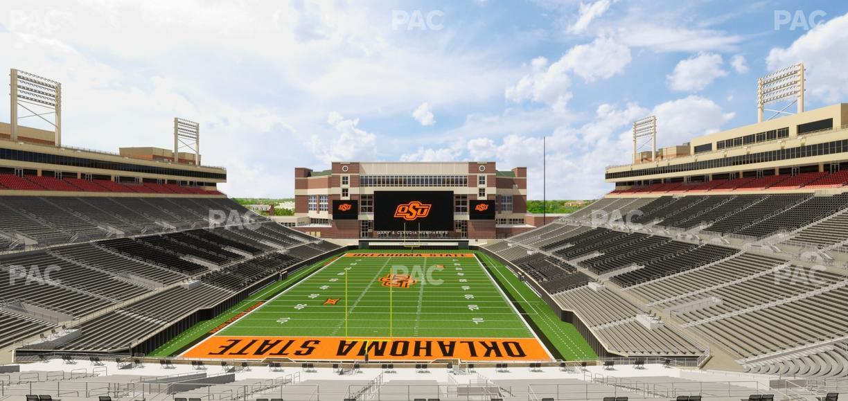 Boone Pickens Stadium - Section 220 Seat View