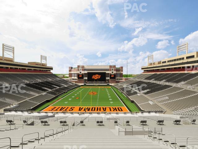 Boone Pickens Stadium - Section 220 Seat View Boone Pickens Stadium - Section 220 Seat View
