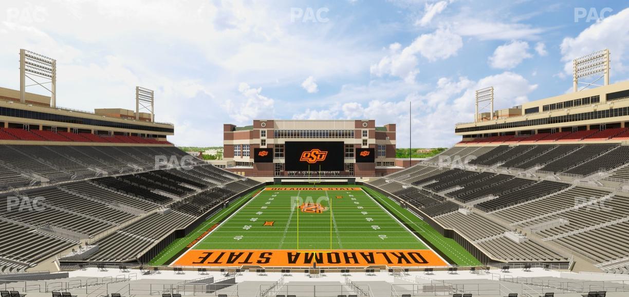 Boone Pickens Stadium - Section 221 Seat View