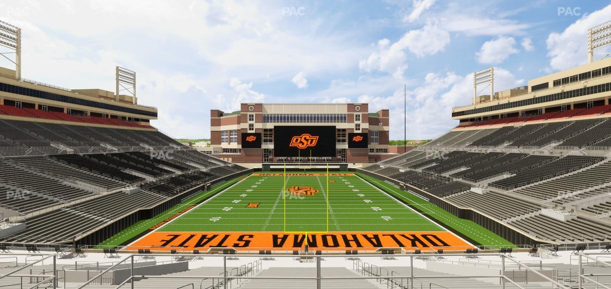 Boone Pickens Stadium - Section 221 Seat View