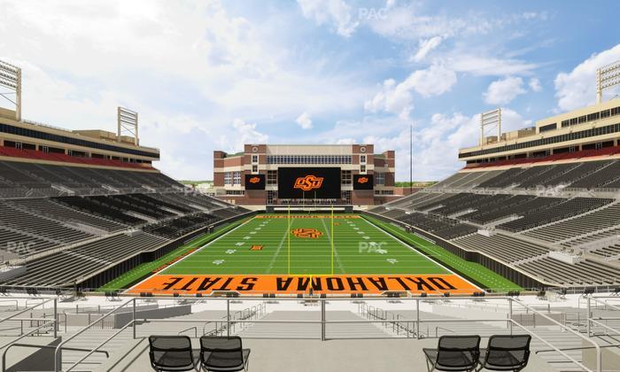 Boone Pickens Stadium - Section 221 Seat View