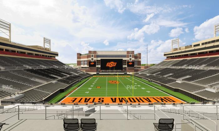 Boone Pickens Stadium - Section 222 Seat View