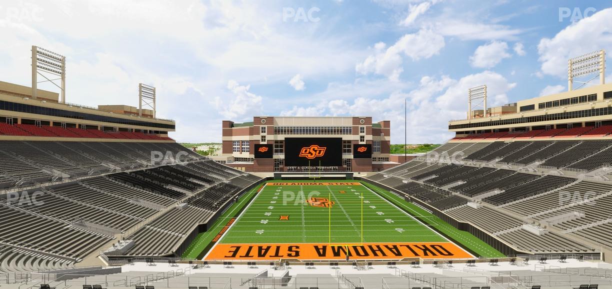Boone Pickens Stadium - Section 222 Seat View