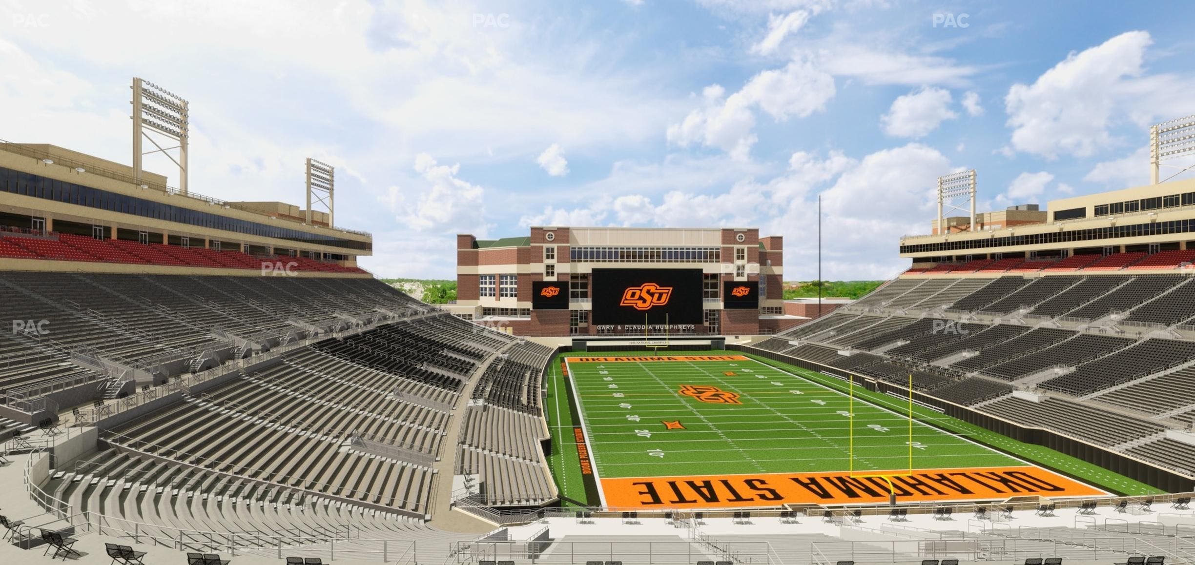 Boone Pickens Stadium - Section 224 Seat View