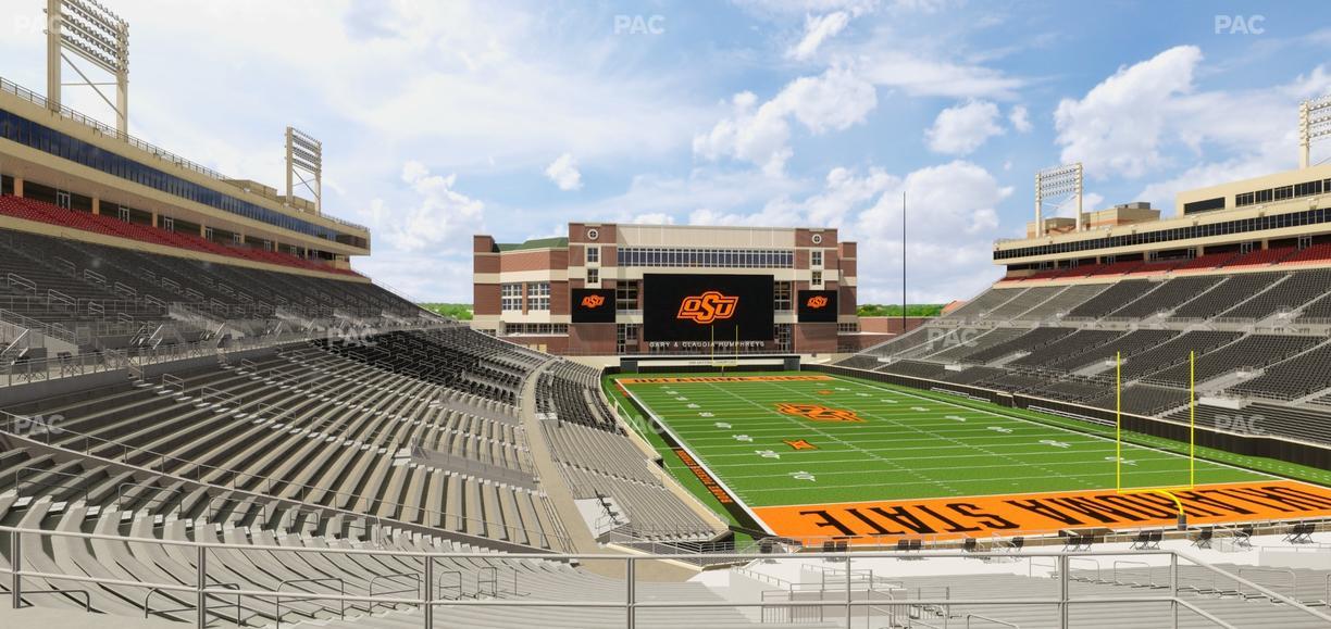Boone Pickens Stadium - Section 225 Seat View