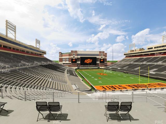 Boone Pickens Stadium - Section 225 Seat View