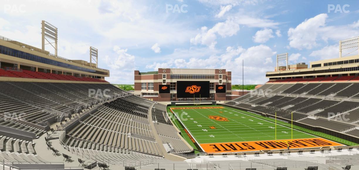 Boone Pickens Stadium - Section 225 Seat View