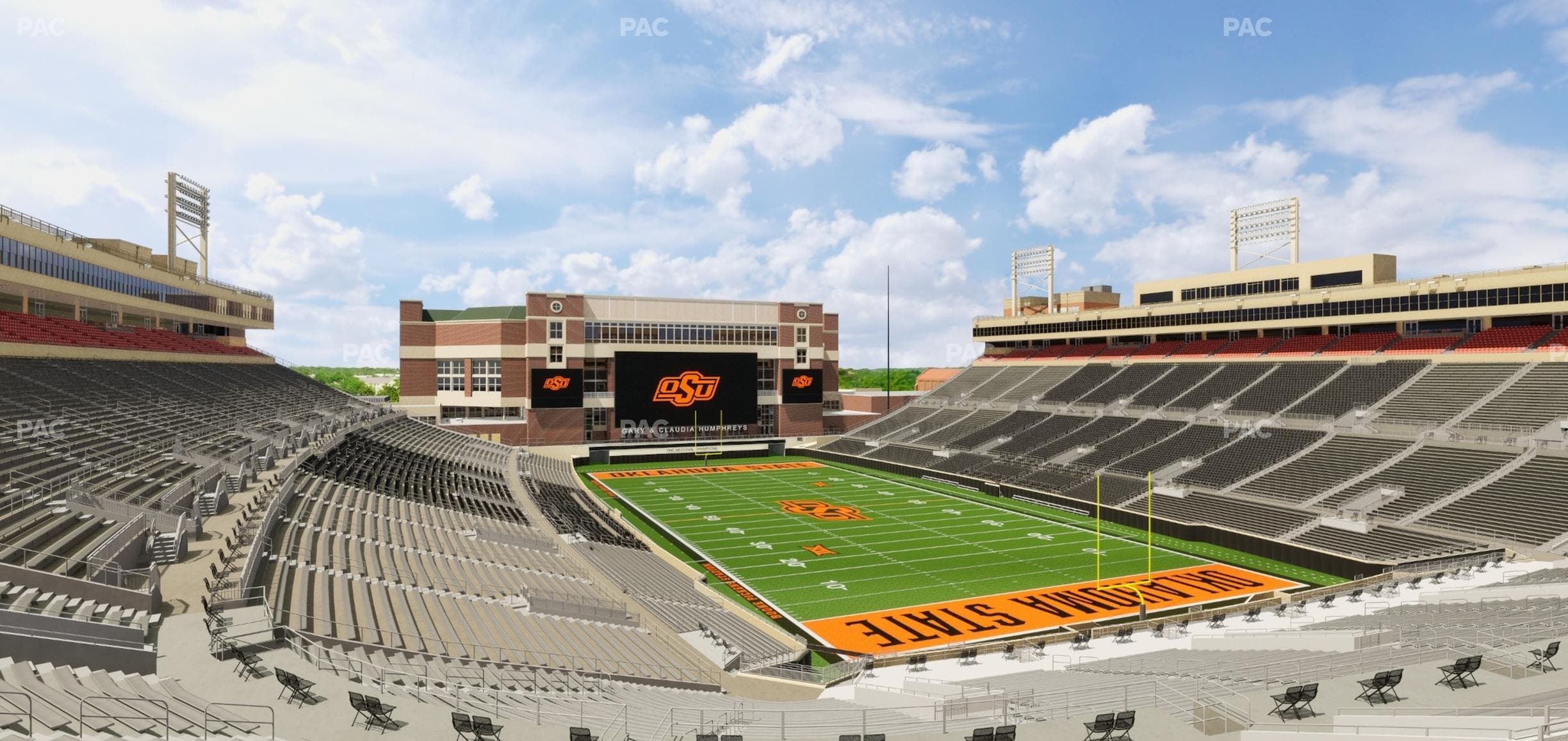 Boone Pickens Stadium - Section 226 Seat View