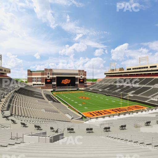 Boone Pickens Stadium - Section 226 Seat View