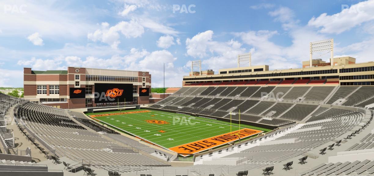 Boone Pickens Stadium - Section 227 Seat View