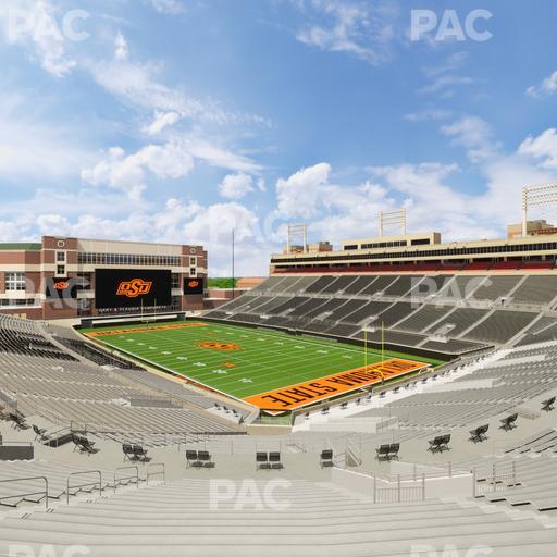 Boone Pickens Stadium - Section 227 Seat View